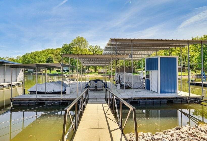 Private Dock & Deck: Waterfront Camdenton Home!