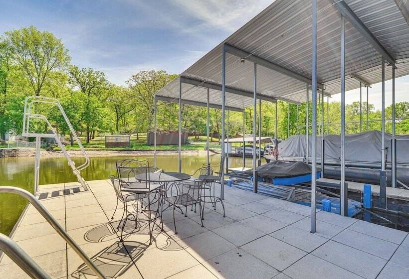 Private Dock & Deck: Waterfront Camdenton Home!