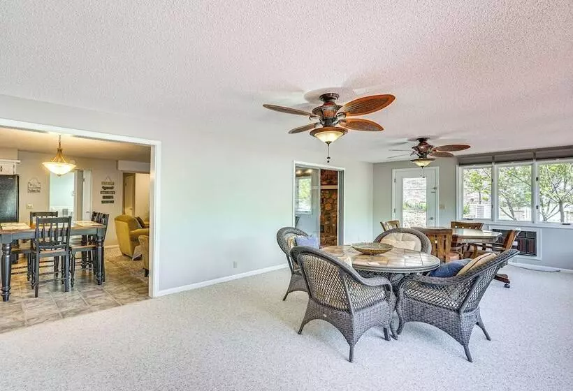 Private Dock & Deck: Waterfront Camdenton Home!