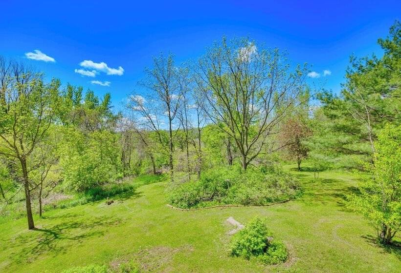 Geodesic Dome House: 18 Acres On Baraboo River!