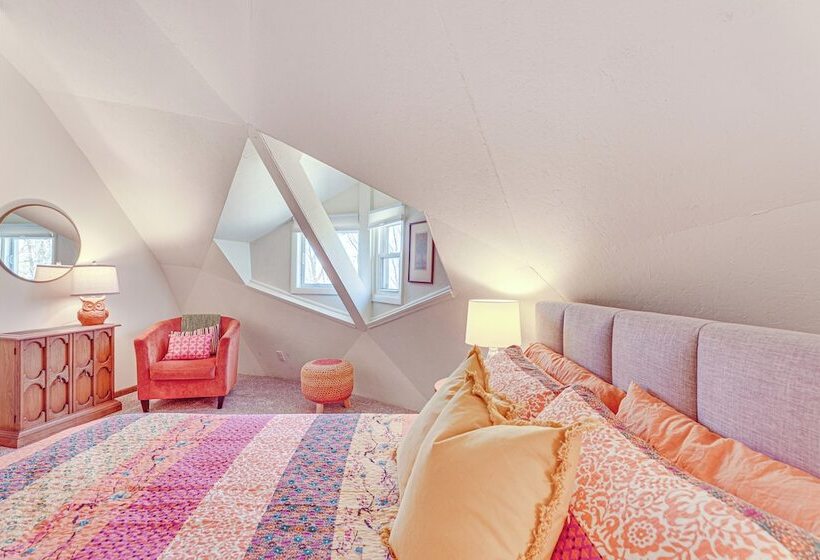 Geodesic Dome House: 18 Acres On Baraboo River!