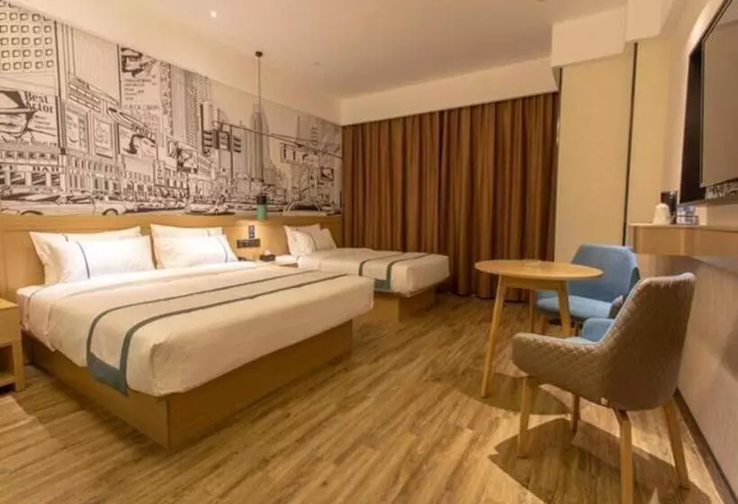 ホテル City Comfort Inn Zhuji Xishi Theater Yongli Plaza