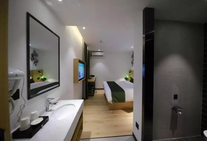 ホテル Green Tree Inn Guangxi Wuzhou 2nd Xinxing Road Liangguang Market