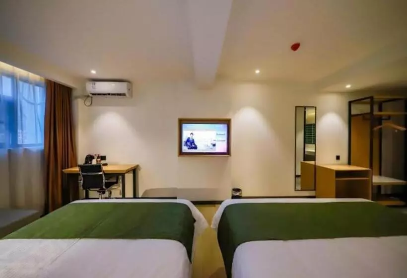 ホテル Green Tree Inn Guangxi Wuzhou 2nd Xinxing Road Liangguang Market