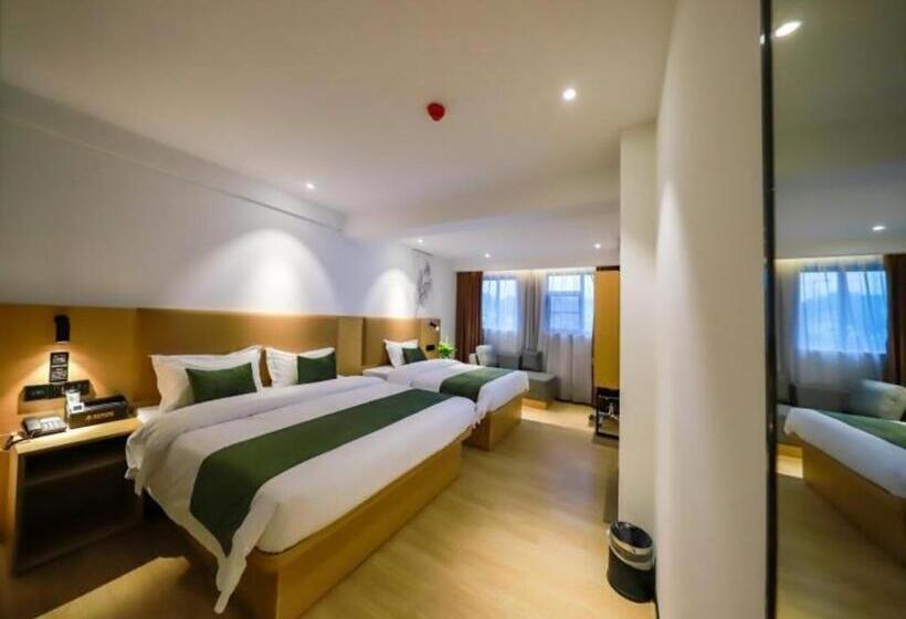 Otel Green Tree Inn Guangxi Wuzhou 2nd Xinxing Road Liangguang Market