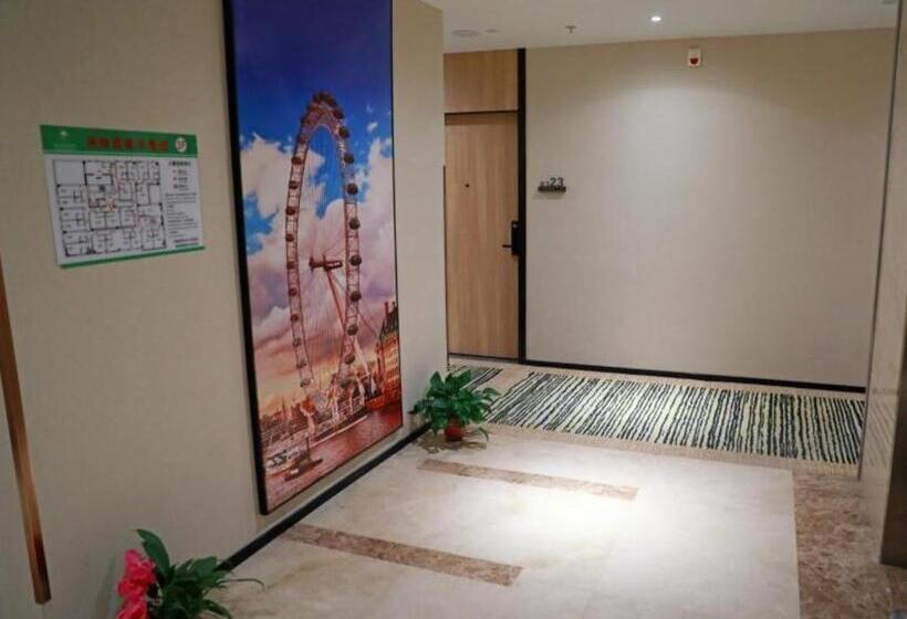 Hotel Greentree Inn Tianjin Wuqing Development Zone Wanda Plaza