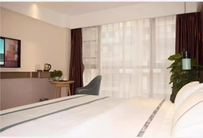 Hotelli City Comfort Inn Neijiang Zizhong Wuguan