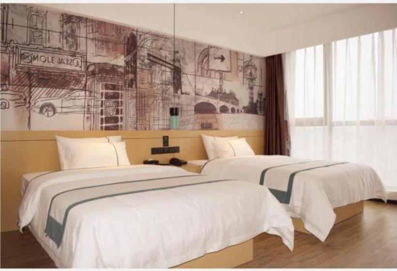 Отель City Comfort Inn Neijiang Zizhong Wuguan