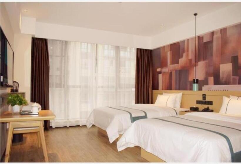 Отель City Comfort Inn Neijiang Zizhong Wuguan