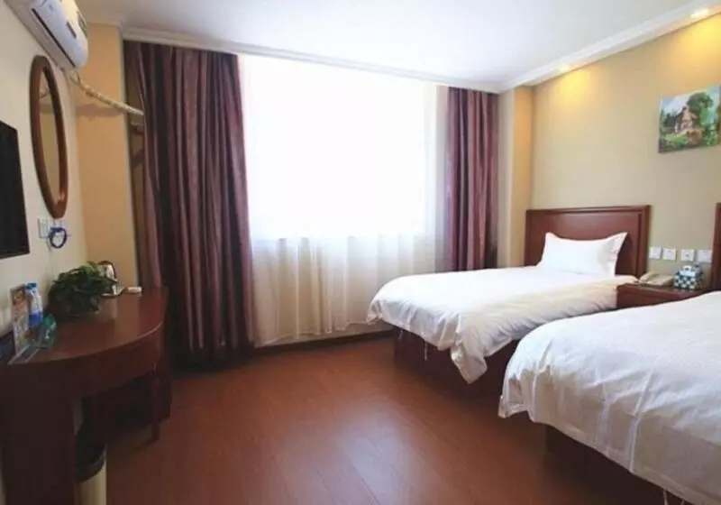 Hotelli Greentree Inn Hebei Langfang Wenan Zuogezhuang Government Huangdaokou Express
