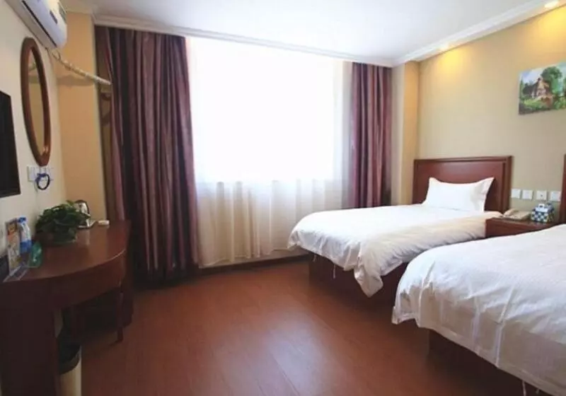 Hotelli Greentree Inn Hebei Langfang Wenan Zuogezhuang Government Huangdaokou Express