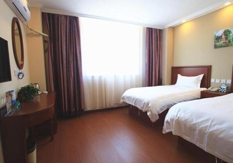 Otel Greentree Inn Hebei Langfang Wenan Zuogezhuang Government Huangdaokou Express