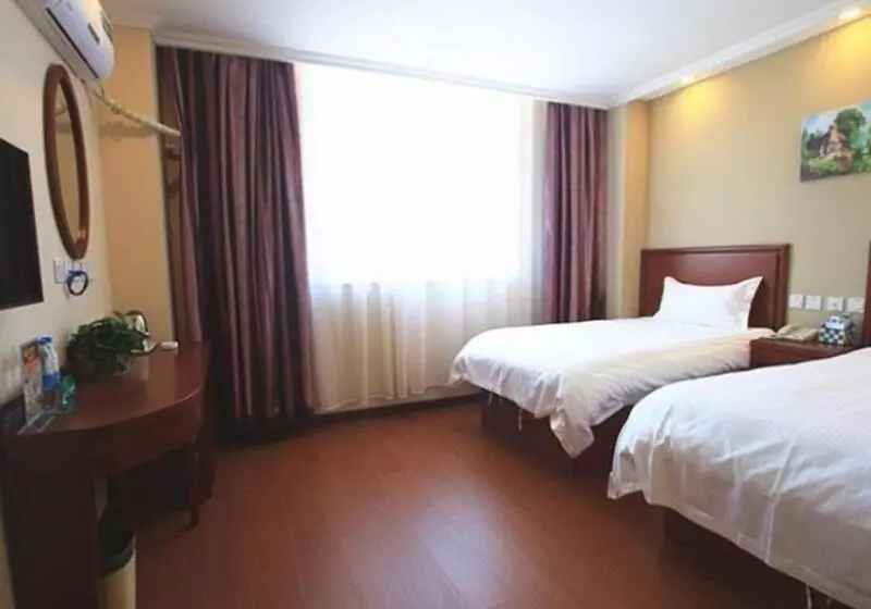 Hotelli Greentree Inn Hebei Langfang Wenan Zuogezhuang Government Huangdaokou Express