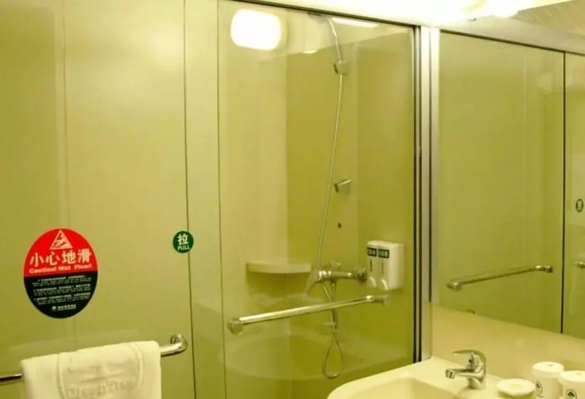 Hotelli Greentree Inn Tianjin Jinnan District Xiaozhan Training Park Express