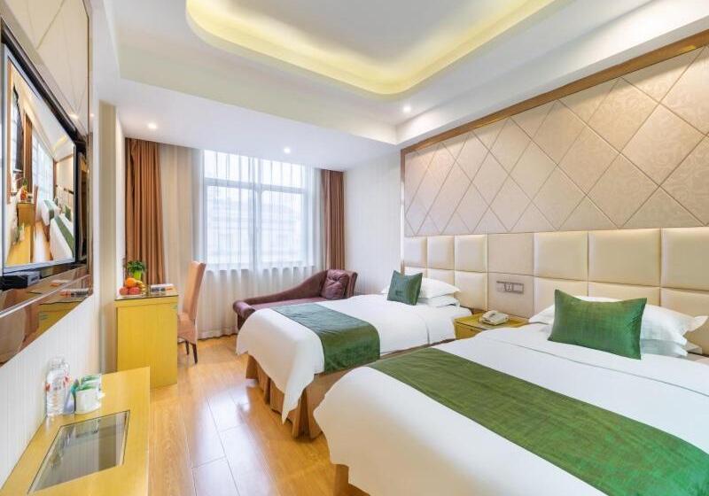 ホテル Greentree Inn Zhejiang Jinhua Yiwu International Trade City Changchun Street Shell