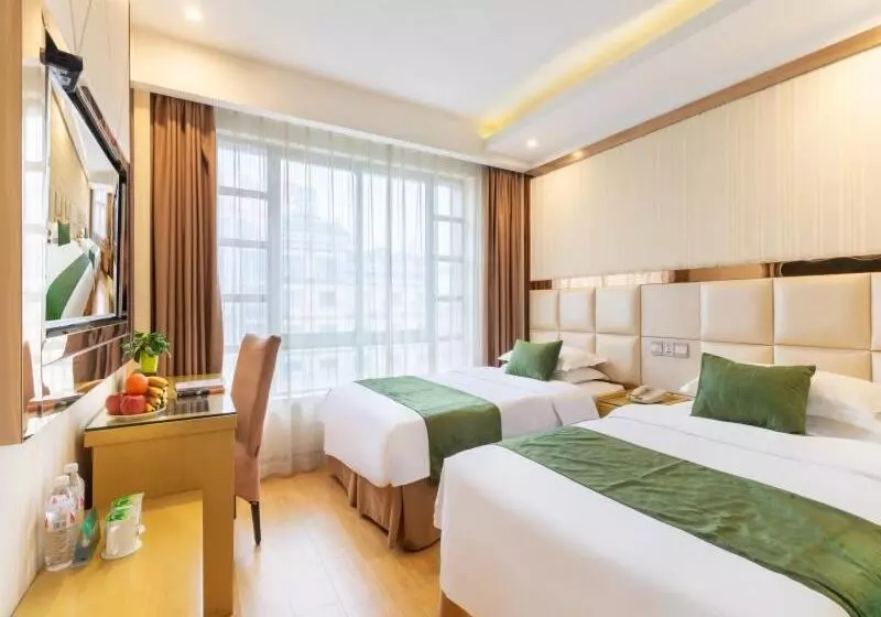 Hotelli Greentree Inn Zhejiang Jinhua Yiwu International Trade City Changchun Street Shell