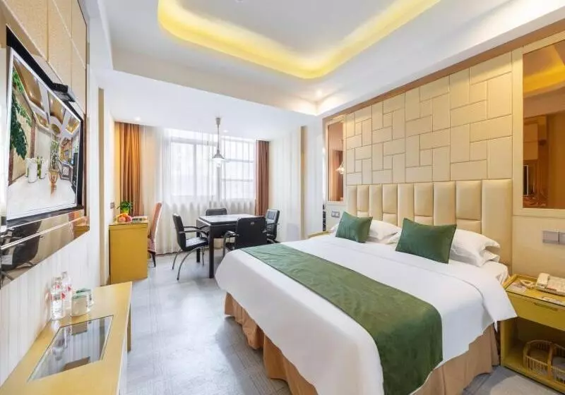Hotelli Greentree Inn Zhejiang Jinhua Yiwu International Trade City Changchun Street Shell