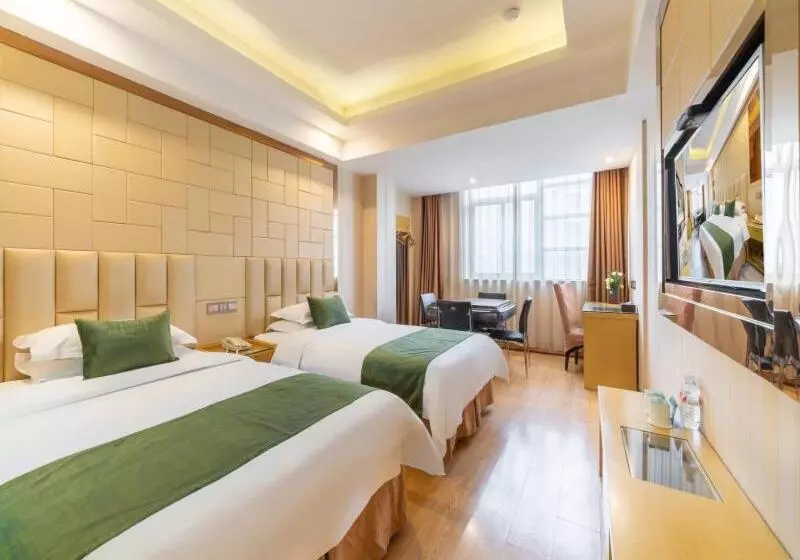 Hotelli Greentree Inn Zhejiang Jinhua Yiwu International Trade City Changchun Street Shell