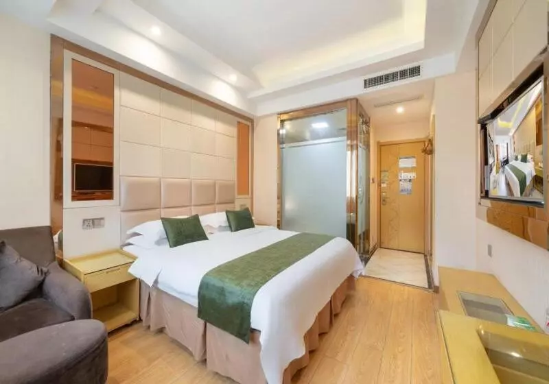 Hotelli Greentree Inn Zhejiang Jinhua Yiwu International Trade City Changchun Street Shell