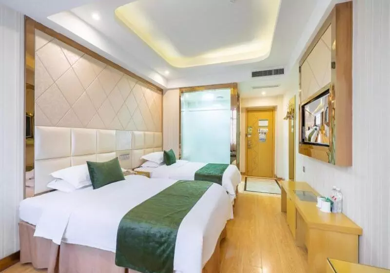 Hotelli Greentree Inn Zhejiang Jinhua Yiwu International Trade City Changchun Street Shell