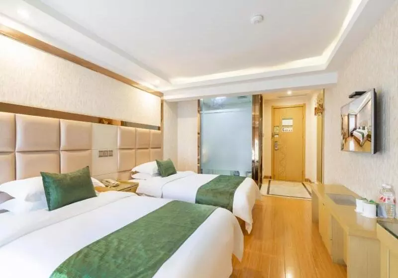 Hotelli Greentree Inn Zhejiang Jinhua Yiwu International Trade City Changchun Street Shell