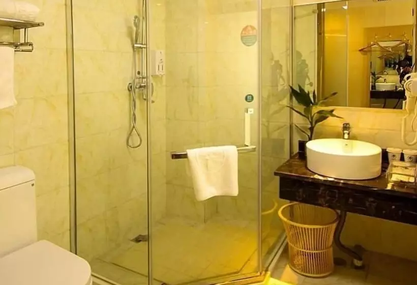 Hotelli Greentree Inn Zhejiang Jinhua Yiwu International Trade City Changchun Street Shell