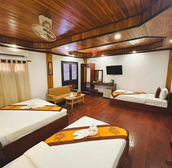 ペンション Luang Prabang Oudomlith Villa & Travel
