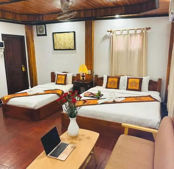ペンション Luang Prabang Oudomlith Villa & Travel