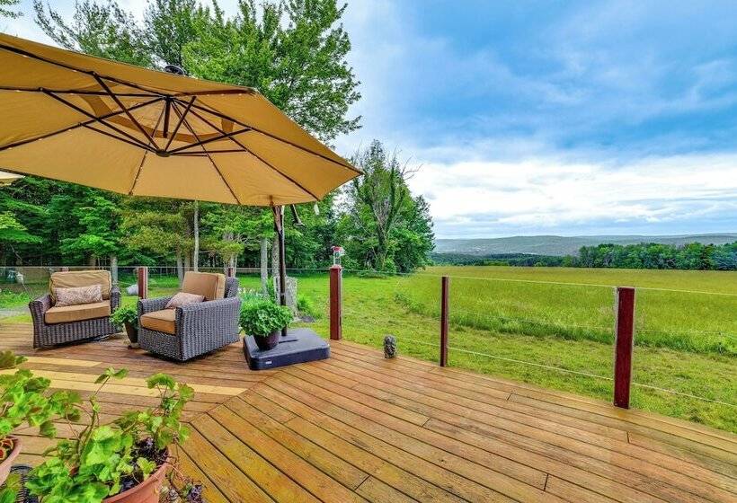 Secluded Oxford Cabin On 75 Acres: Sunset Views!