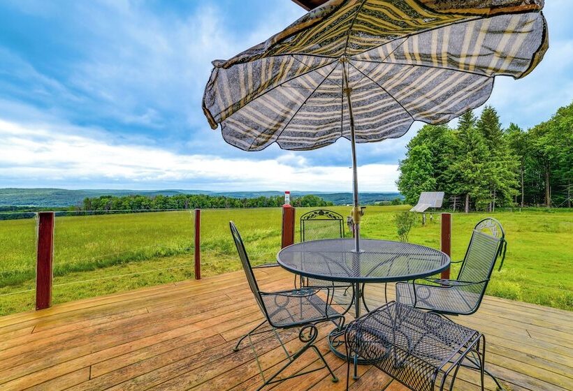 Secluded Oxford Cabin On 75 Acres: Sunset Views!