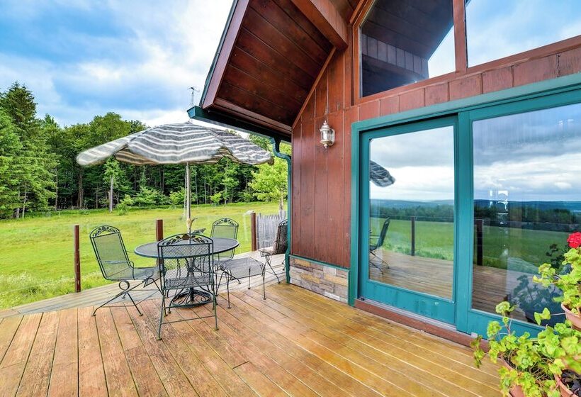 Secluded Oxford Cabin On 75 Acres: Sunset Views!