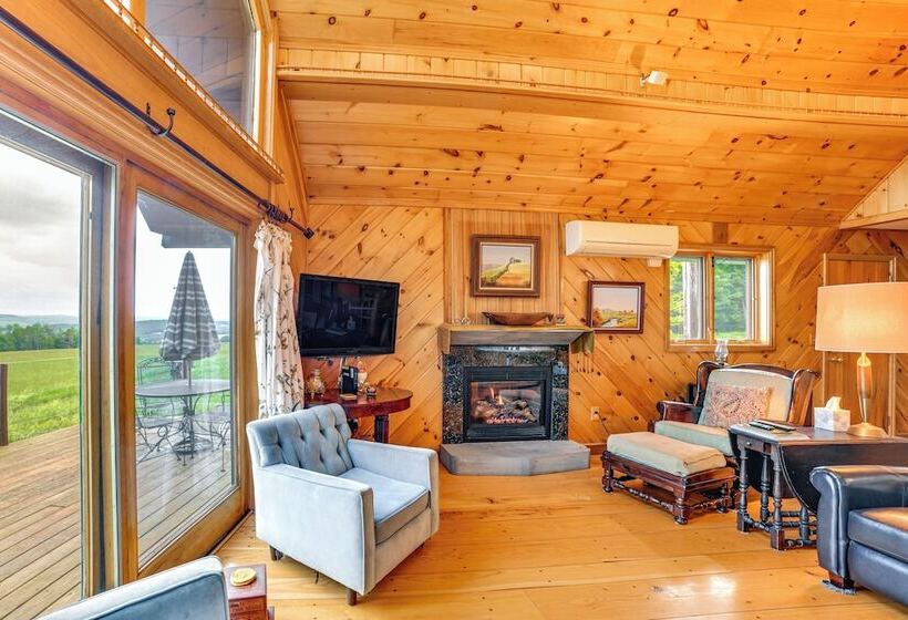 Secluded Oxford Cabin On 75 Acres: Sunset Views!