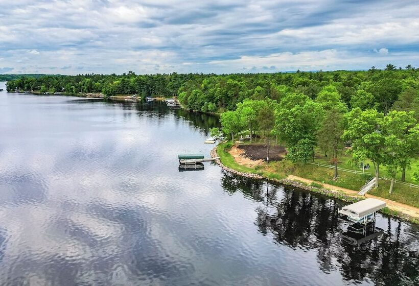 Wisconsin Home W/ Dock On Lake Arbutus!
