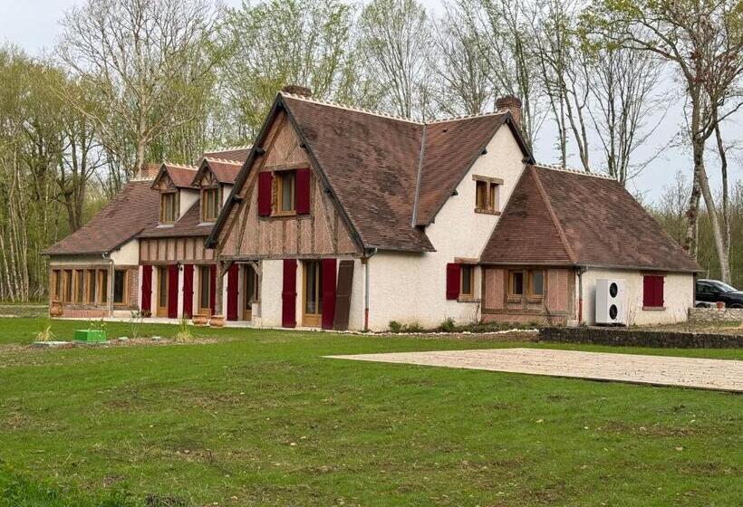 펜션 La Maison De Tifou Chambre Nature