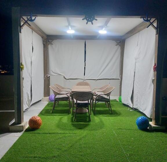 استراحتگاه شالية مكيف للعائلات بقرية جراند هيلز الساحل الشمالي الاتصال قبل الحجز