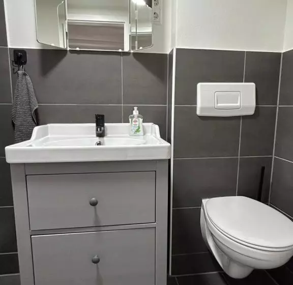 ペンション Doppel Zweibett Zimmer Im Herzen Von Gladenbach
