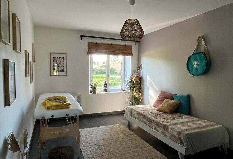 Пансион Hózhó Tempo Sous Les Pins, Bed & Breakfast écofriendly & Slowlife Avec Sauna