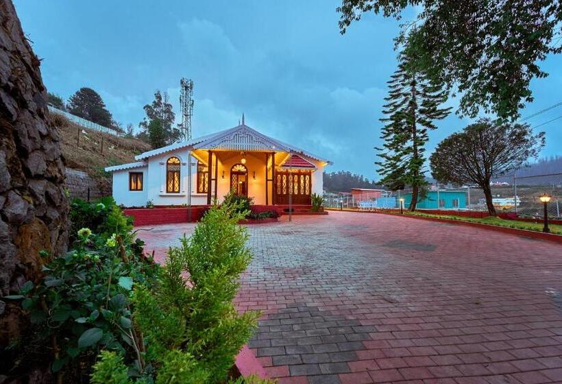 호스텔 Vintage Inglenook Premium Ooty Bungalow By Voye Homes