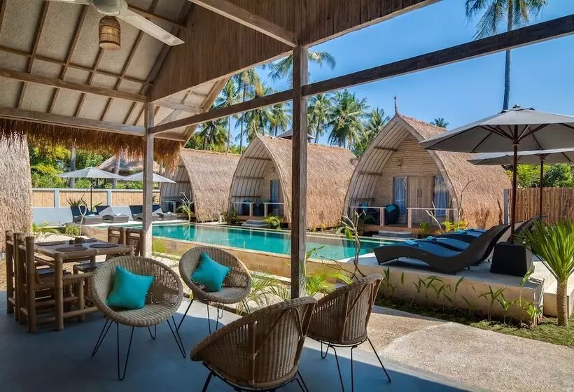 ホテル Gili Meno Escape   Adults Only
