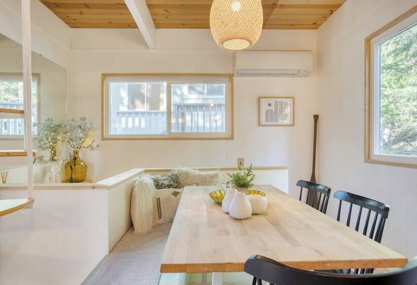 2 Decks W/ Lake Glimpse Views Modern Luxe Cabin A Frame Retreat By Avantstay