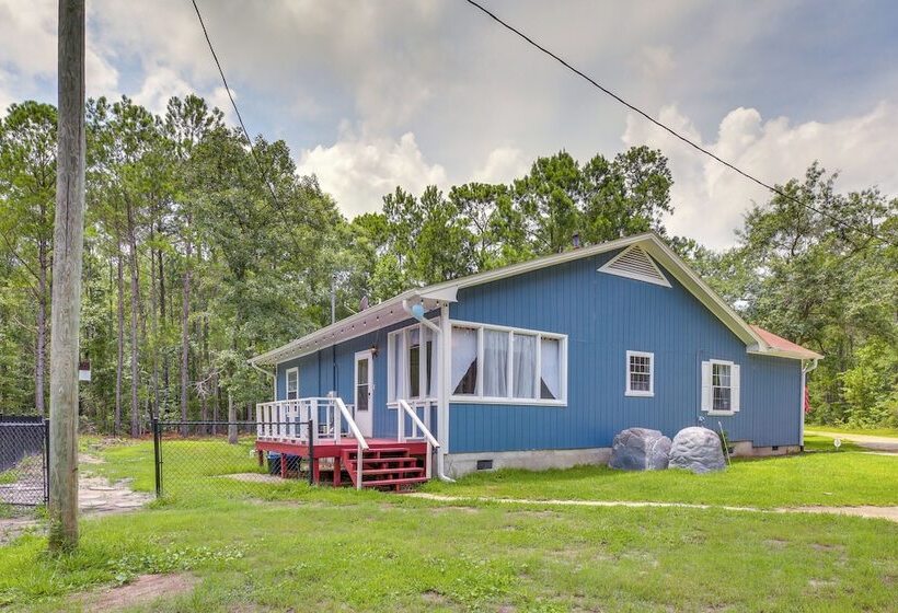 Charming Little River House < 7 Mi To Beach!