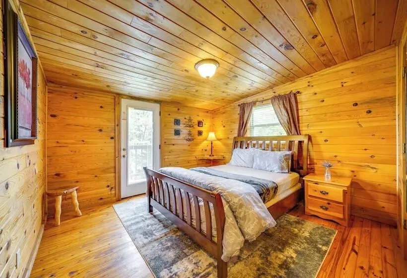 Picturesque Oklahoma Cabin On 80 Acres W/ Views!