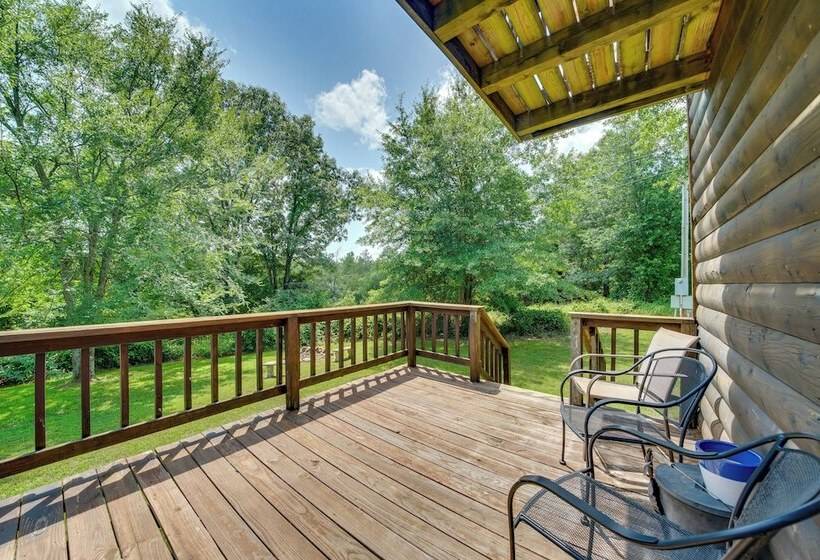 Picturesque Oklahoma Cabin On 80 Acres W/ Views!