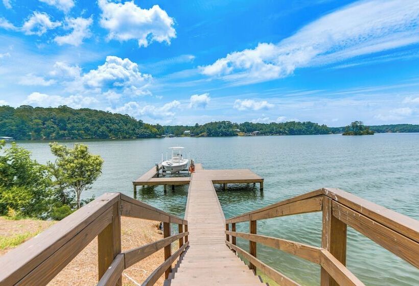 Waterfront Alexander City Home W/ Private Dock!