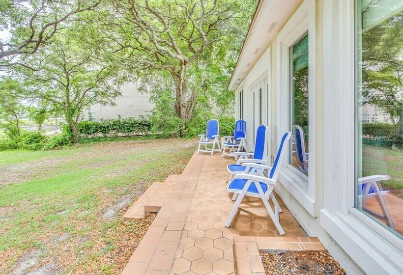 Walk To Marina: Pet Friendly Little River Home!