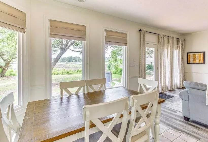 Walk To Marina: Pet Friendly Little River Home!