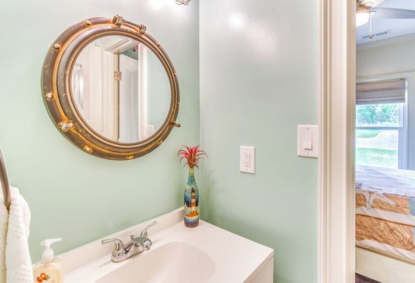 Walk To Marina: Pet Friendly Little River Home!