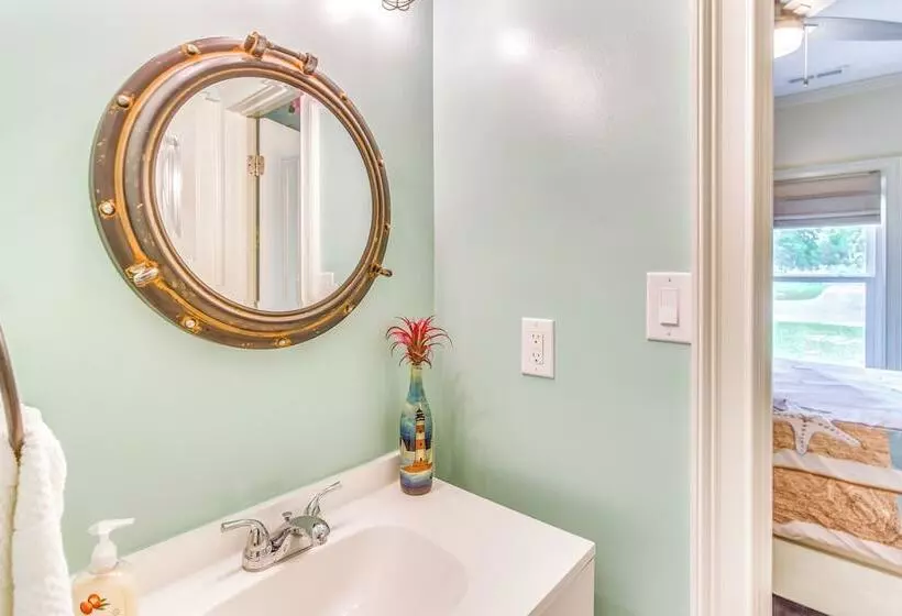 Walk To Marina: Pet Friendly Little River Home!