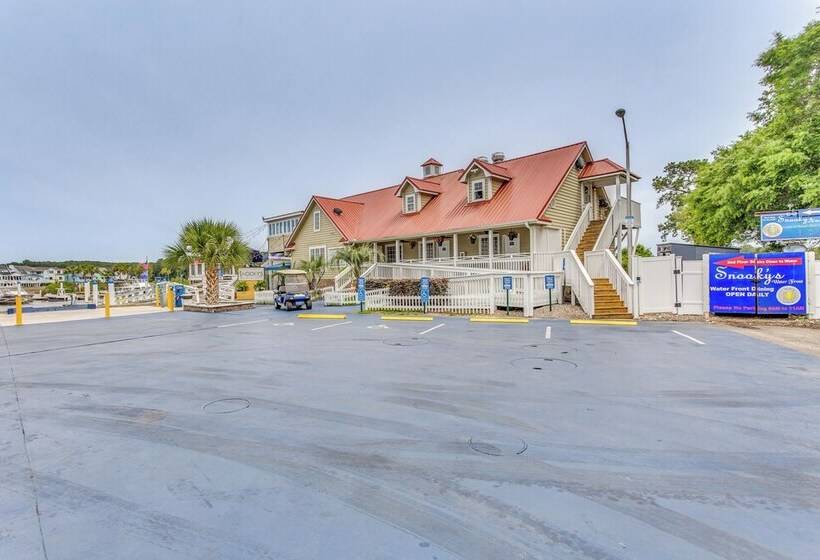 Walk To Marina: Pet Friendly Little River Home!