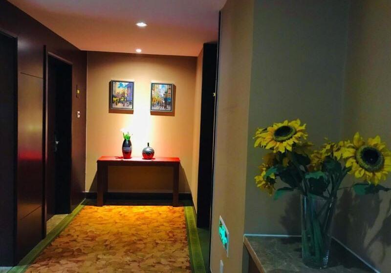 Отель Greentree Inn Jiangsu Nantong Qidong Middle Heping Road Business